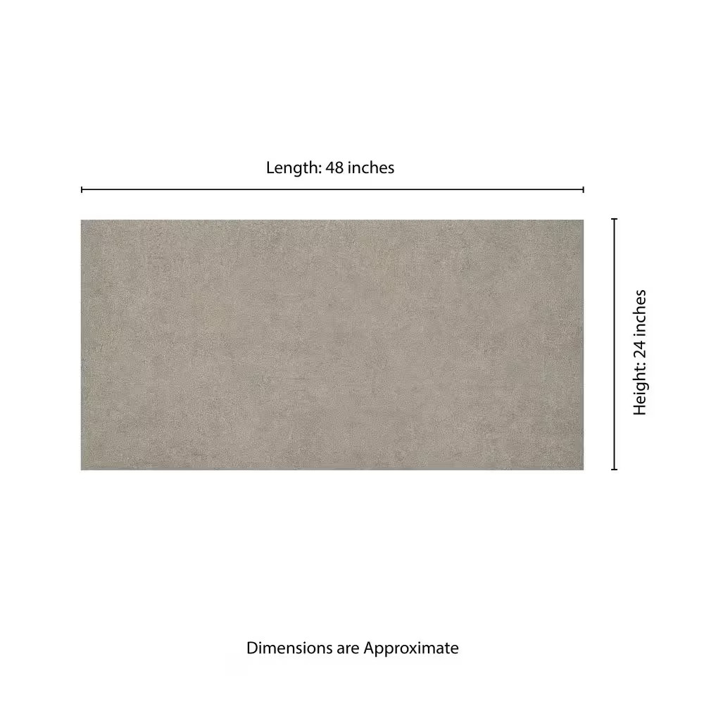Concreto Astilla 24 In. X 48 In. X 0.79 In. Matte Porcelain Paver Tile (8 Sq. Ft