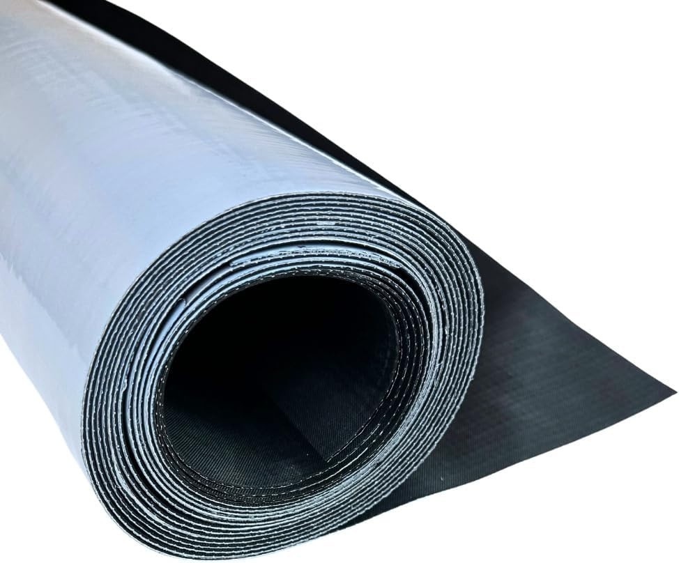 EPDM Waterproofing Membrane Roofing Sheet Self Adhesive Flat Roof Black