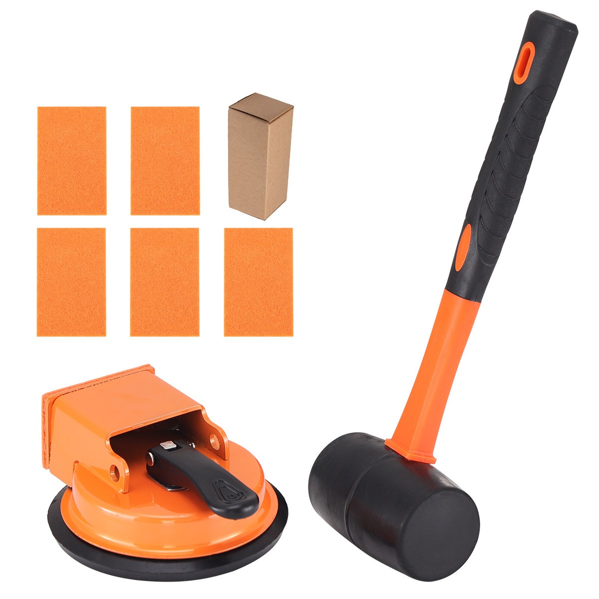 Heavy Duty Floor Gap Fixer Tool Plank Grabber with Suction Cup Floor Gap Repair