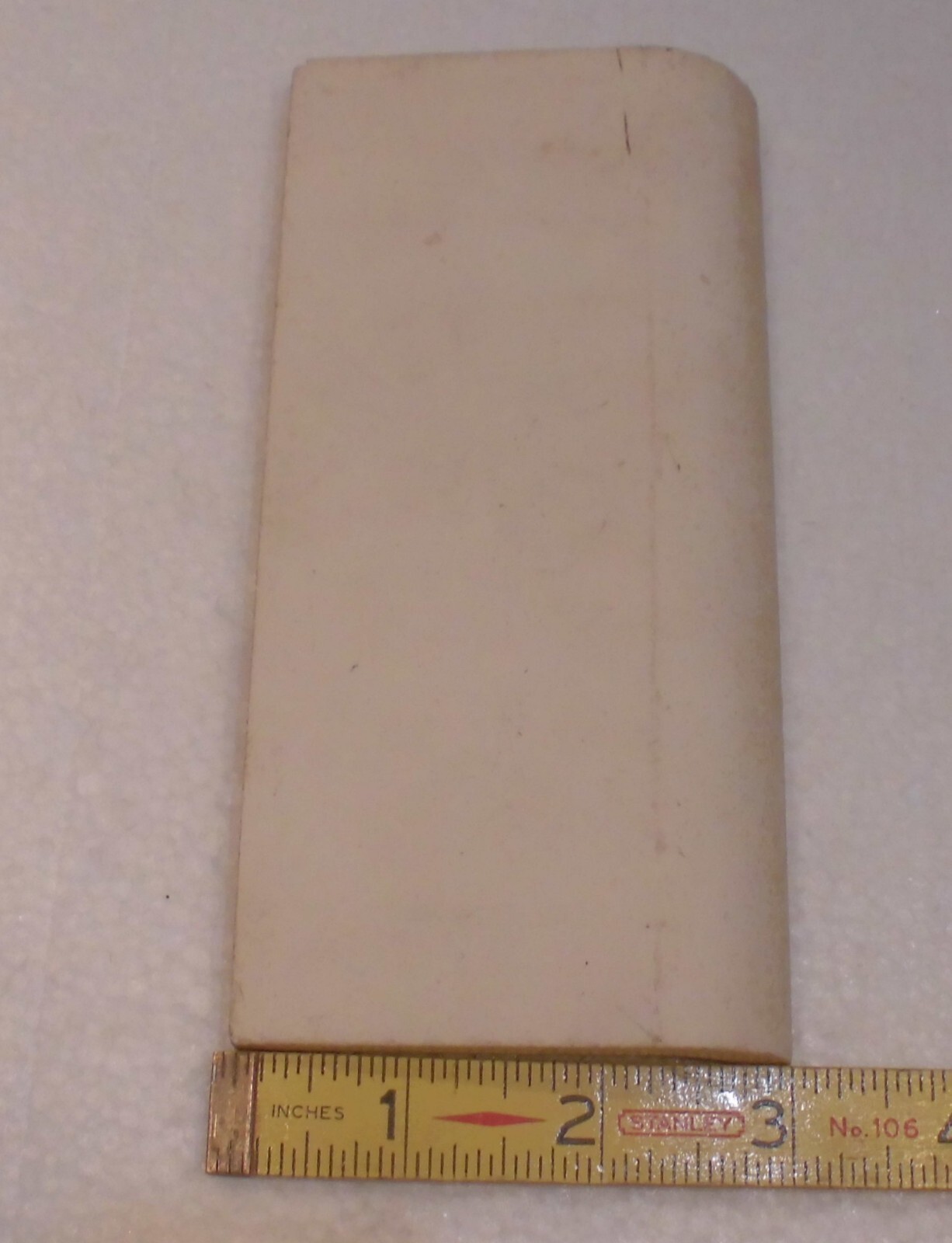1 pc. Medium Brown: Flat Top; base/cove Ceramic Tile; 6″ X 2-7/8″ American Olean