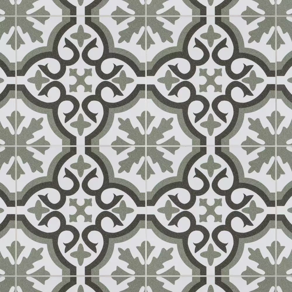 Berkeley Essence Eden 17-3/4 In. X 17-3/4 In. Porcelain Floor and Wall Tile (13.
