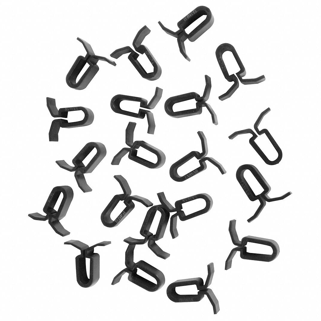 120 Pack Suspend-It 8863-6 Ceiling Tile Clips Plastic 1″ 6-20 Packs
