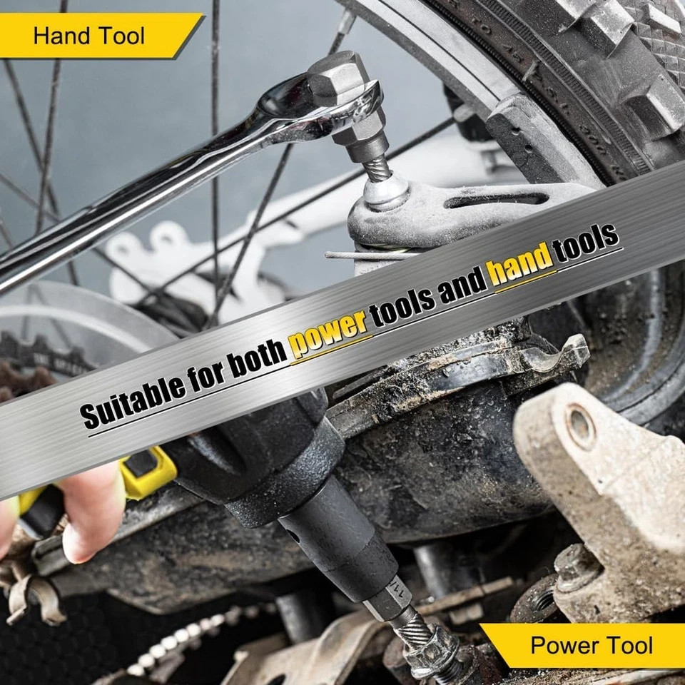 Topec 25Pcs Screw Extractor Set, Hex Head Multi-Spline Easy Out Bolt Extracto…