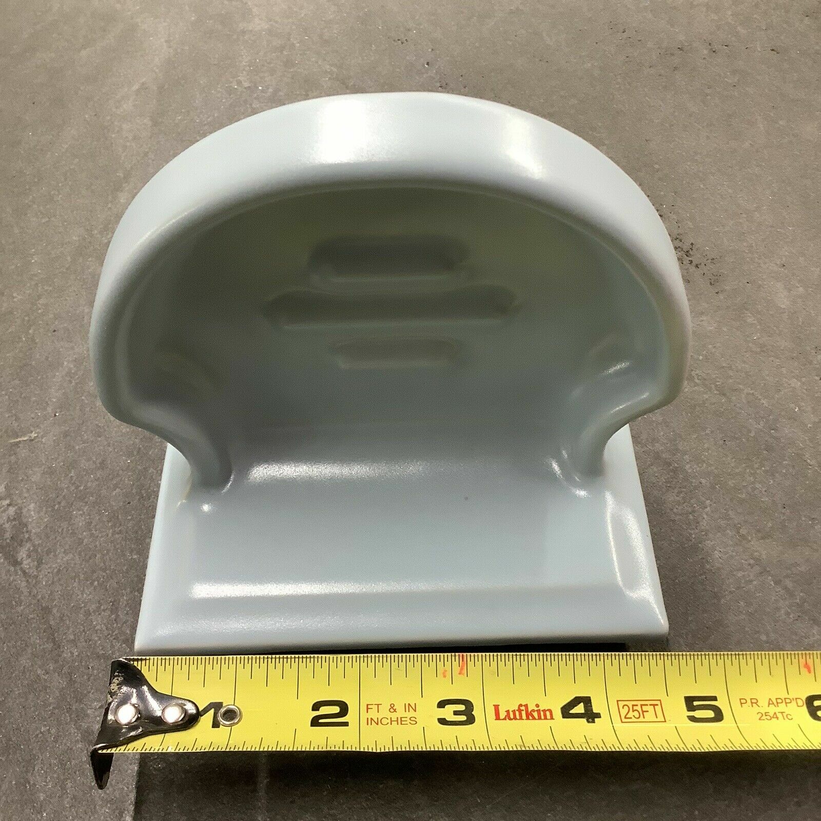 Blue Ceramic Sink Soap Holder American Olean model 503