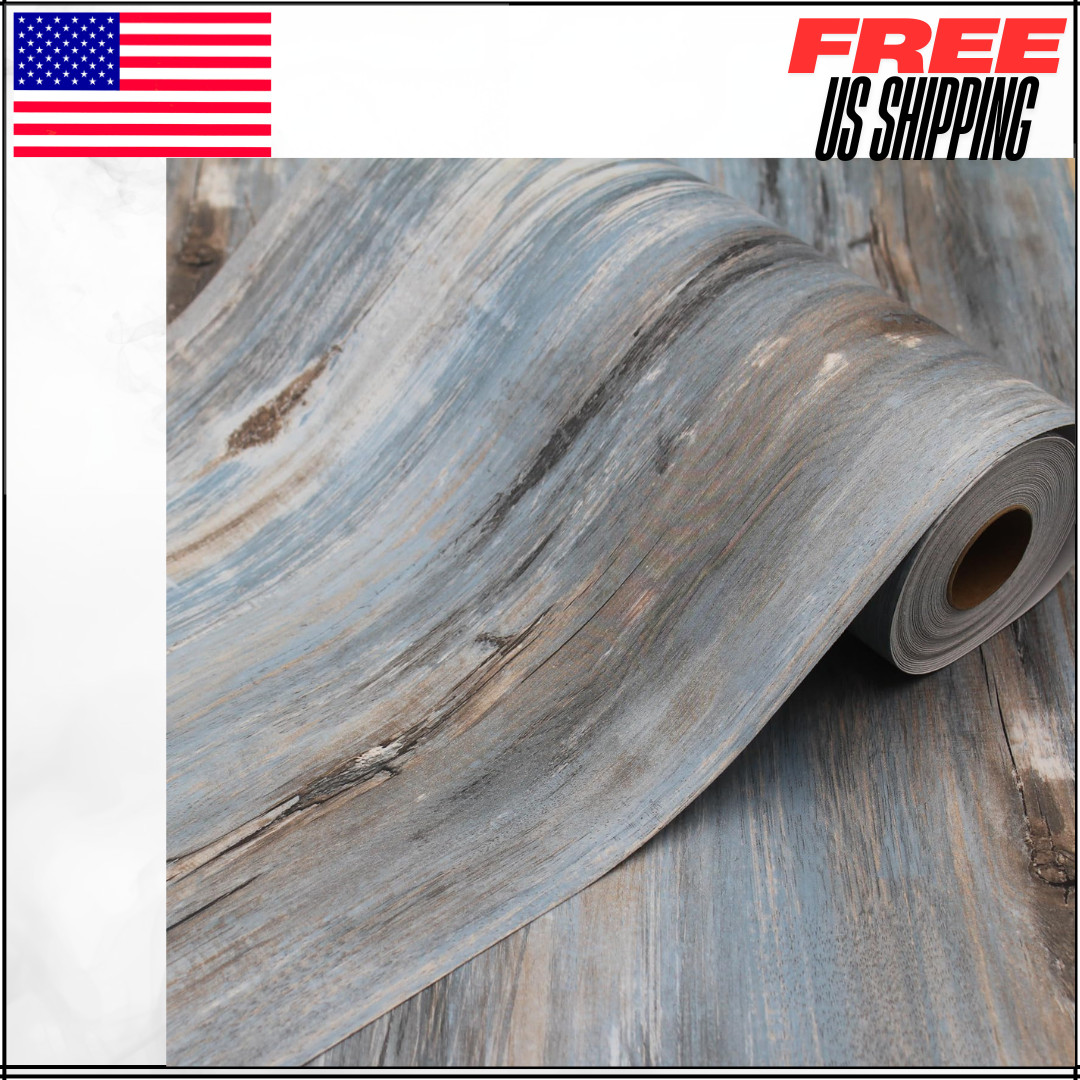 Peel And Stick Floor Tile 11.8″ X 394″ Vinyl Flooring Roll Wood Grain Wood