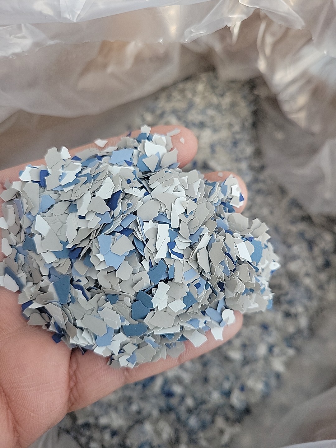 Dur-a-flex Garage Floor Flakes 1/4″ Size 10 LB Cobalt