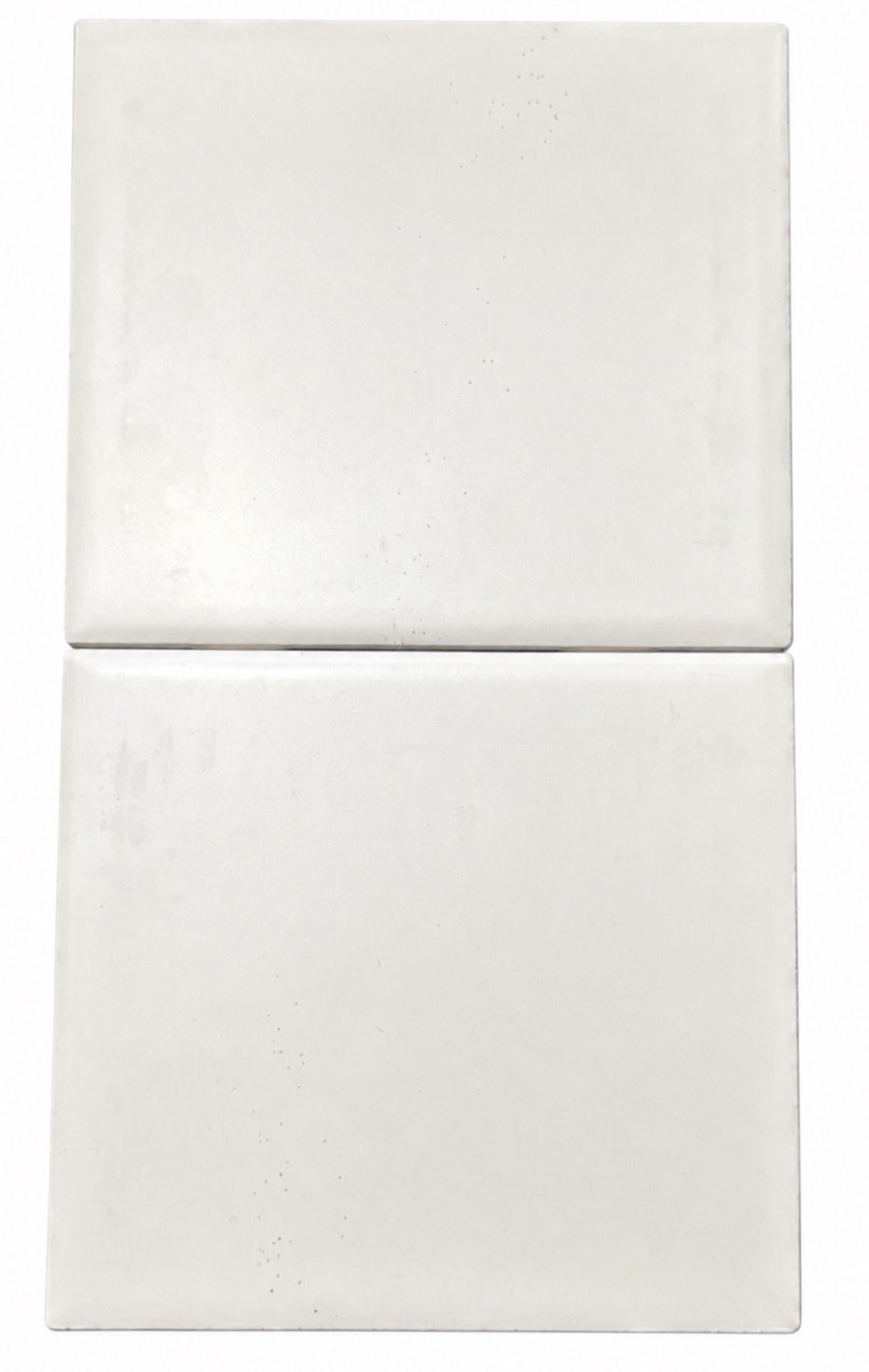 American Olean 75216440 White Tile 4.25″ Replacement Lot of 2