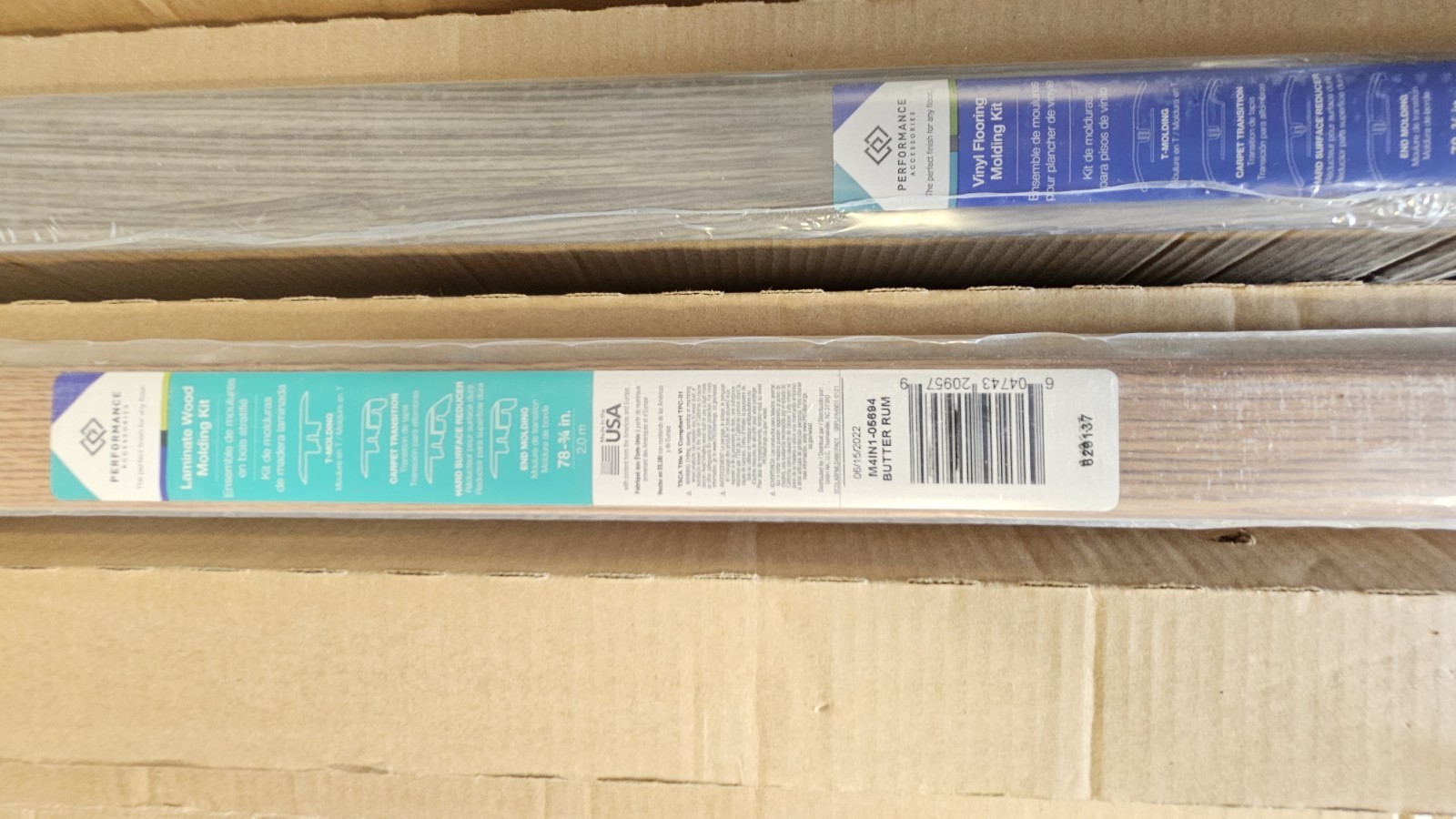 Vinyl Aluminum Floor Transition 78-3/4in 6…
