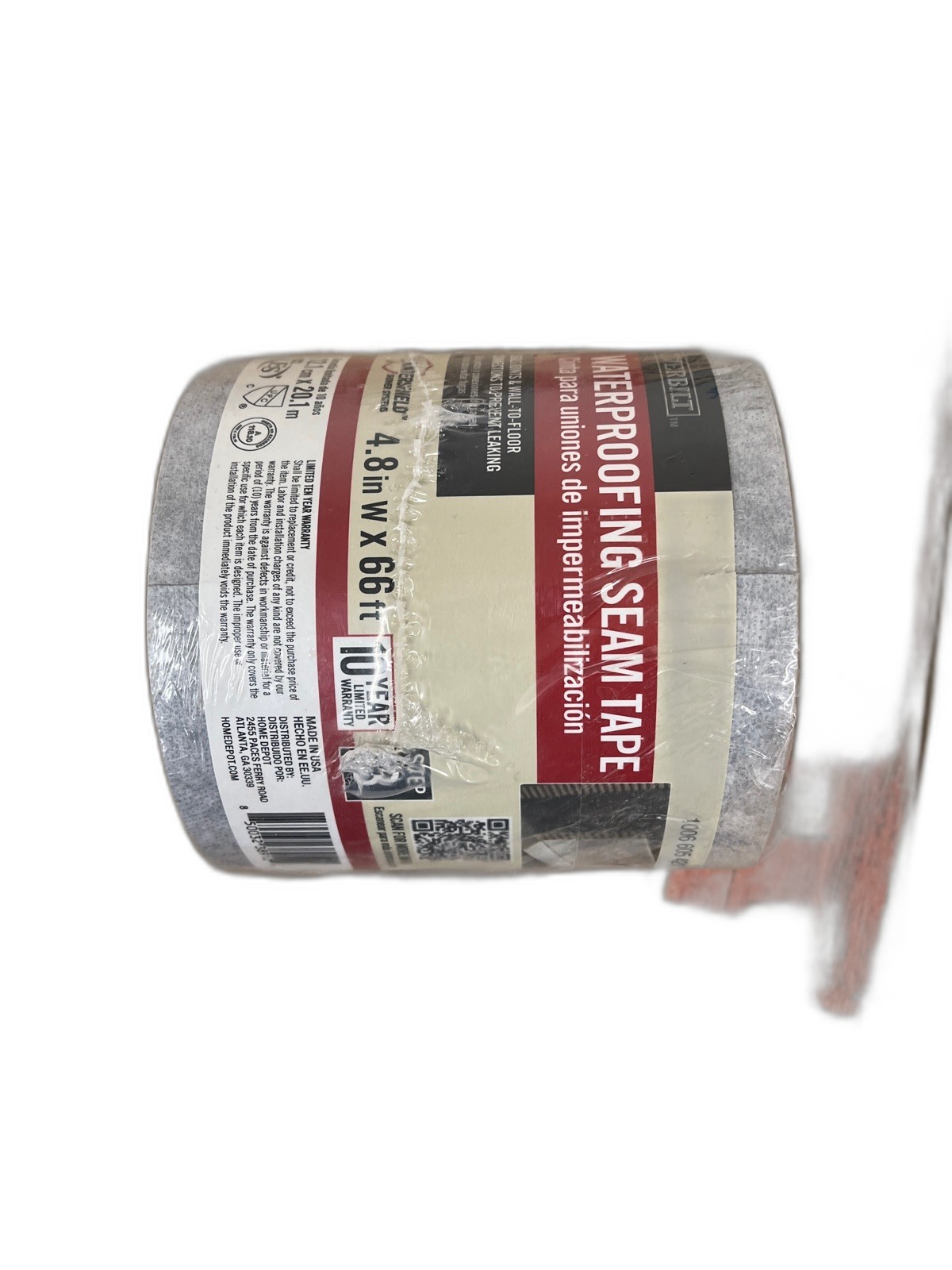 Everbilt Watershield Shower System 66 ft. x 4-3/4 in. Waterproofing Strip