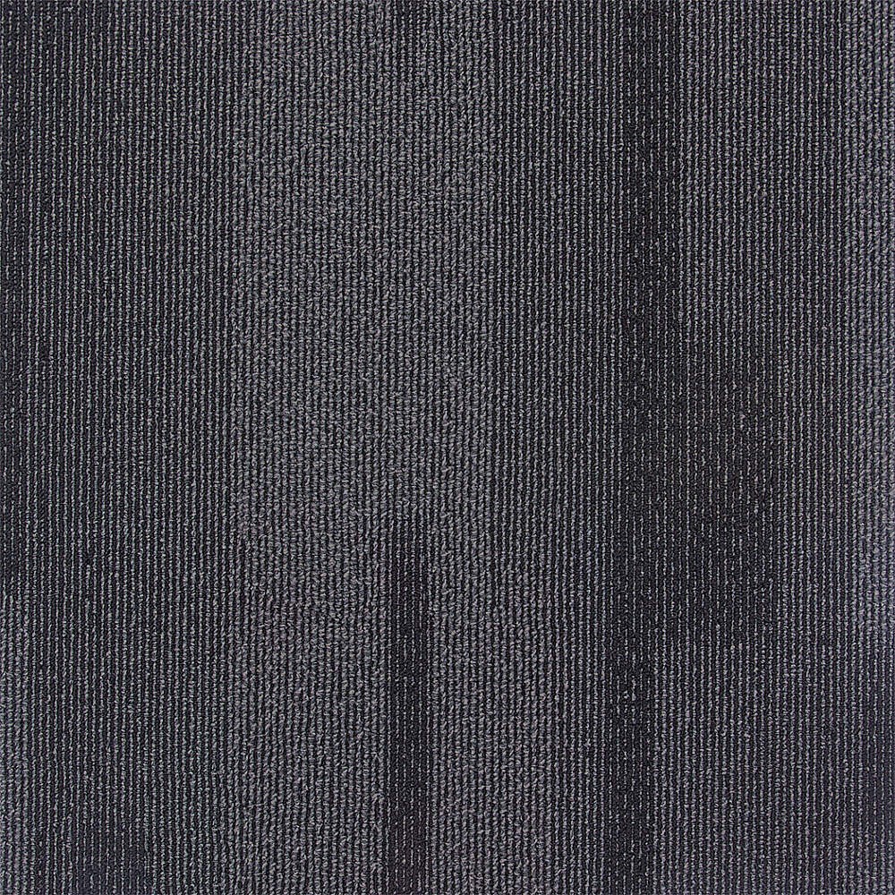 GRAINGER APPROVED 31HL83 Carpet Tile,19 11/16 in W,Charcoal 31HL83