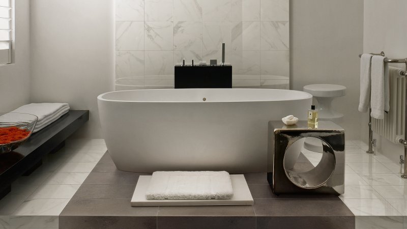 L44P Italian Statuary White Marble 12×12 Wall Floor Bathroom Tile Polished