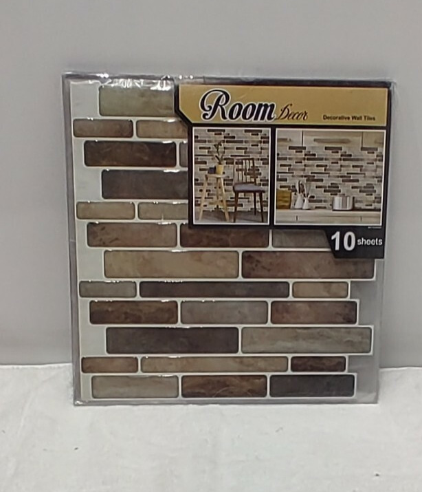 Peel & Stick Vinyl 3D Tile Stickers LAK1273us LongKing Self-Adhesive Decorative