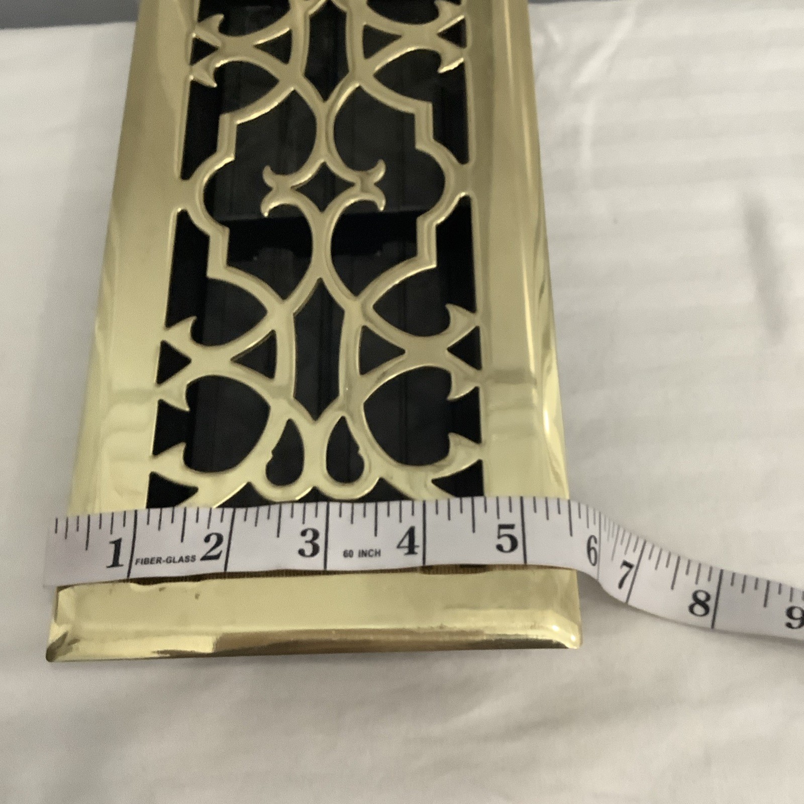 Brass Elegans Decorative Floor Registrar 5.5” x 11.5” Polished Brass Floor