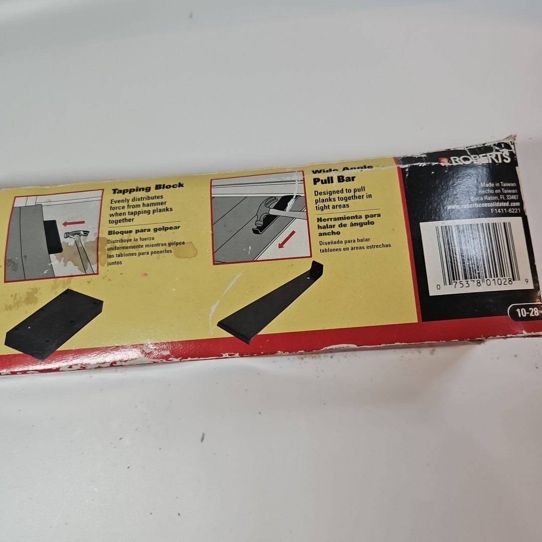 Roberts Flooring Installation Kit 10-28 for Laminate & Hardwood – 2-Piece Set
