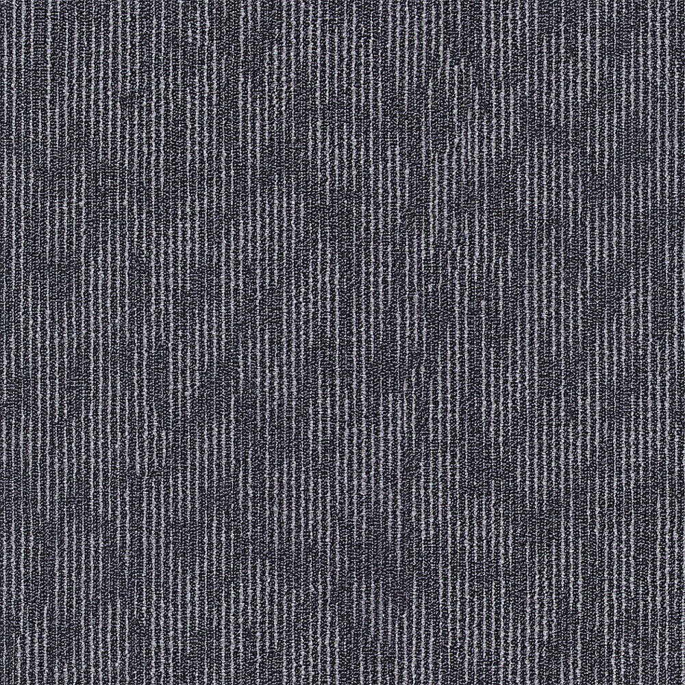 GRAINGER APPROVED 31HL74 Carpet Tile,19 11/16 in W,Charcoal 31HL74