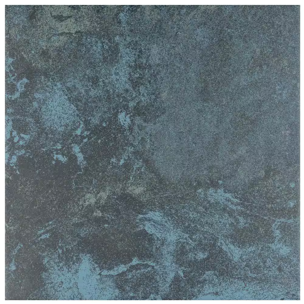 Biotech Ocean Green River Matte 12 In. X 12 In. Porcelain Floor and Wall Tile (1