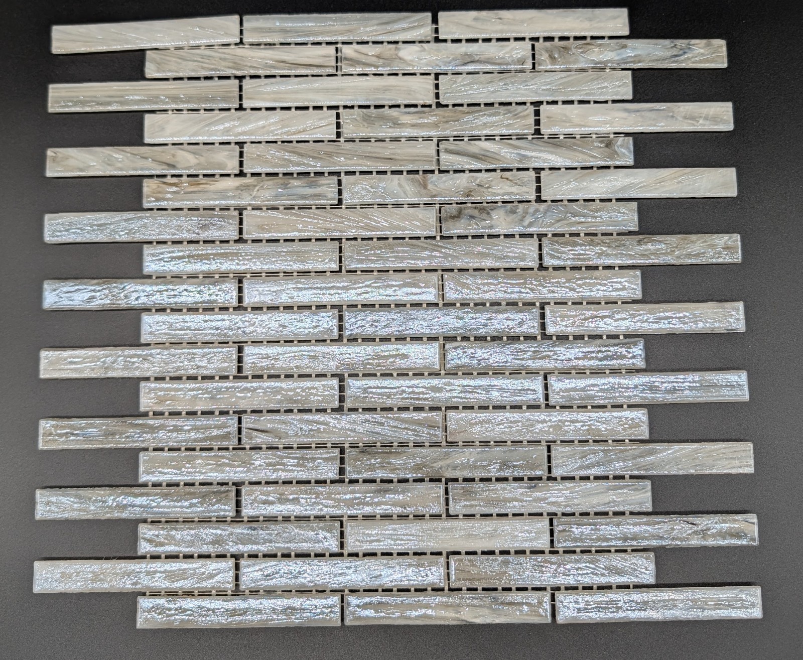 Mosaic Tile, Backsplash Tile, Mother Of Pearl Shell Iridescent Glass 12×12
