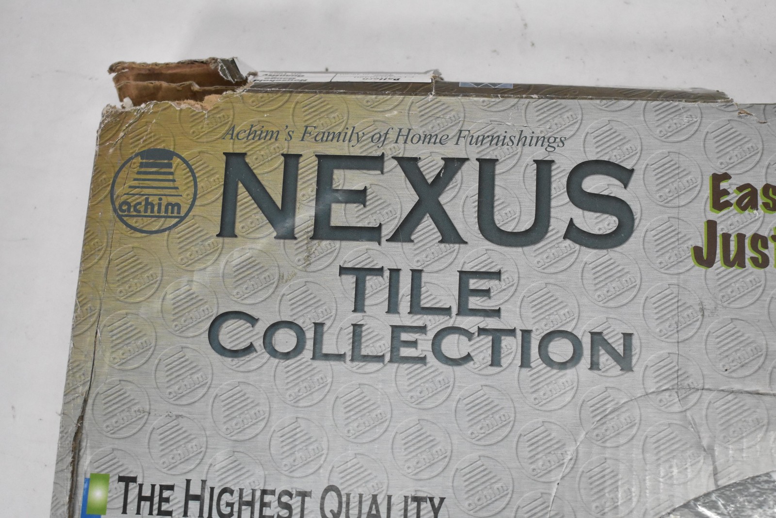 Achim Nexus Peel & Stick Vinyl Floor Tiles 12×12 20 Sq Ft 20 Tiles FTVGM30320