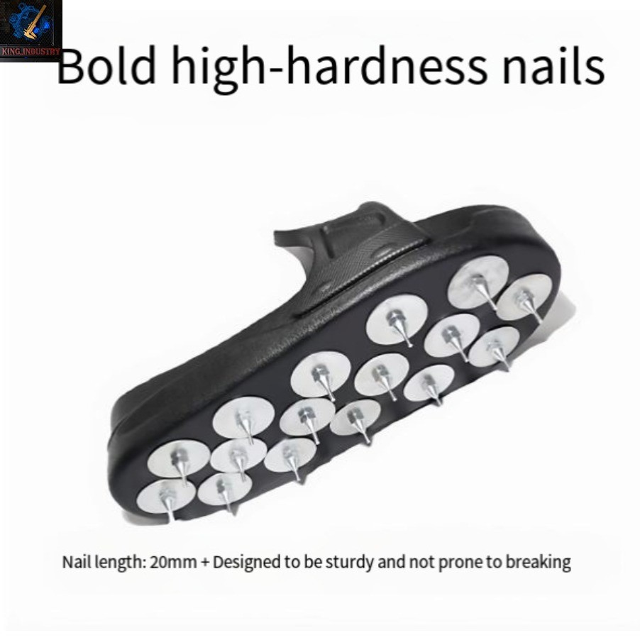 1Pair American version 11-16 sizeself-leveling construction slip-on studdedshoes