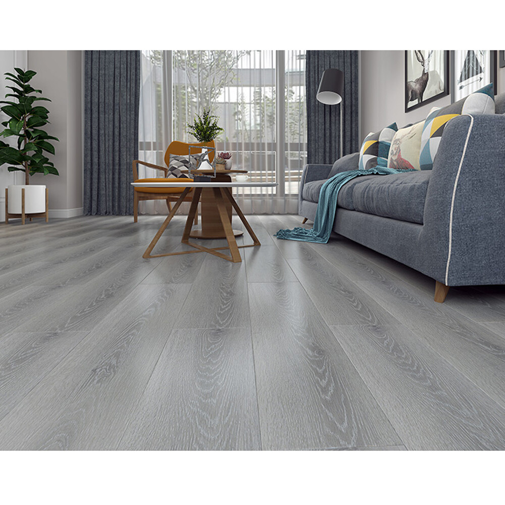 36Pcs Self-Adhesive PVC Vinyl Floor Planks Wood Tiles Peel Stick 54 Square Feet