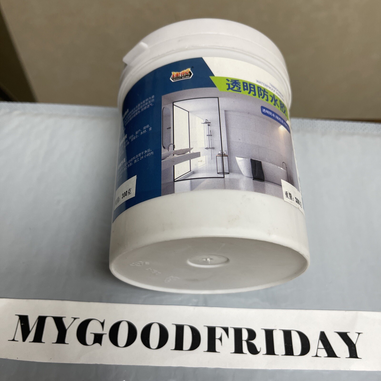 300g Bathroom Transparent Waterproof Glue, Waterproof Coating Agent Long-lasting
