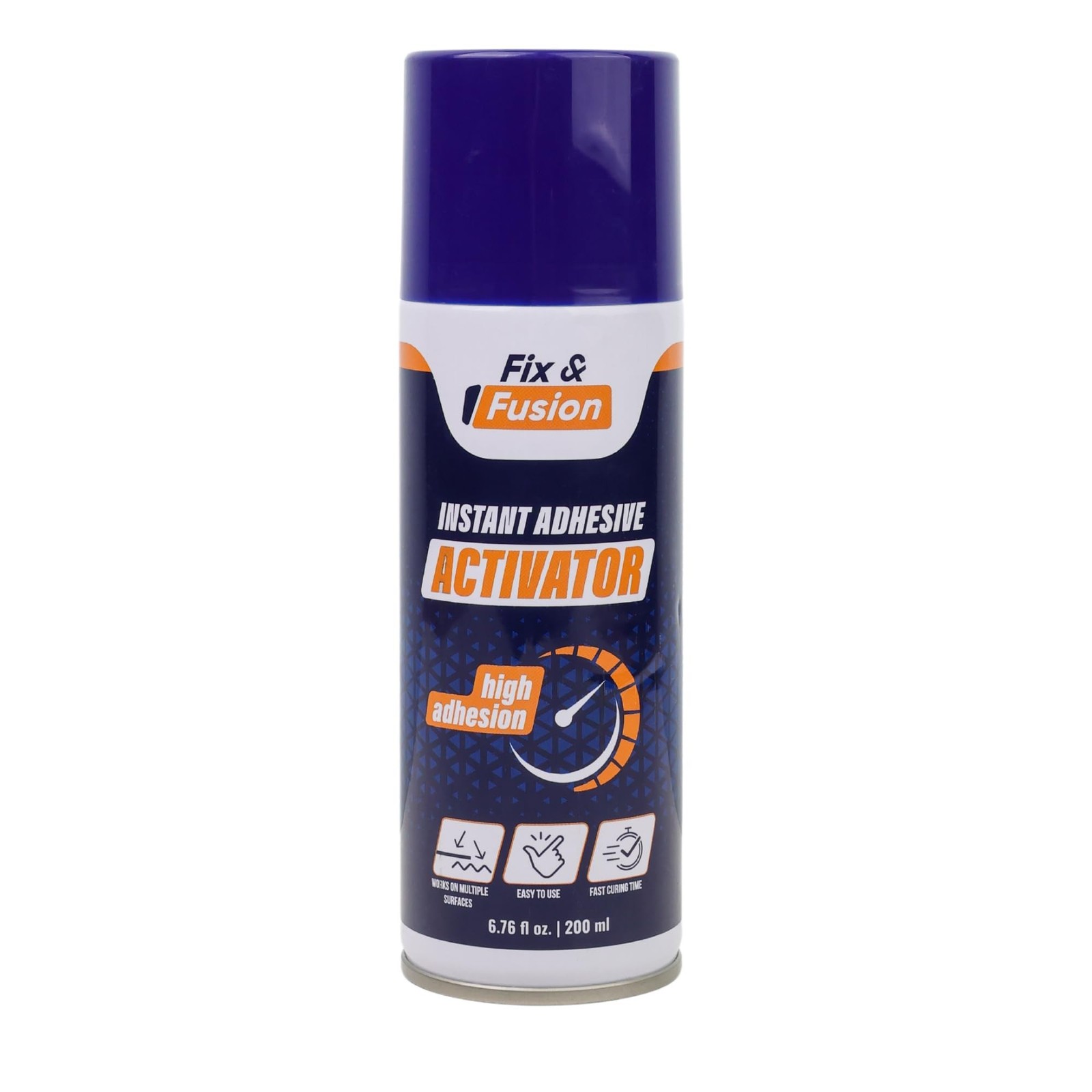 FIX & FUSION Activator Spray (6.76 Fl Oz), Instant Cure Accelerator for Cyano…