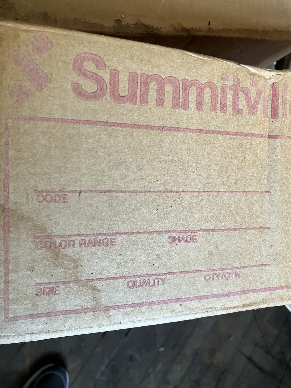 14 boxes Summitville Quarry Red 6″x 6″ x 1/2″ Ceramic Tile 140 square feet