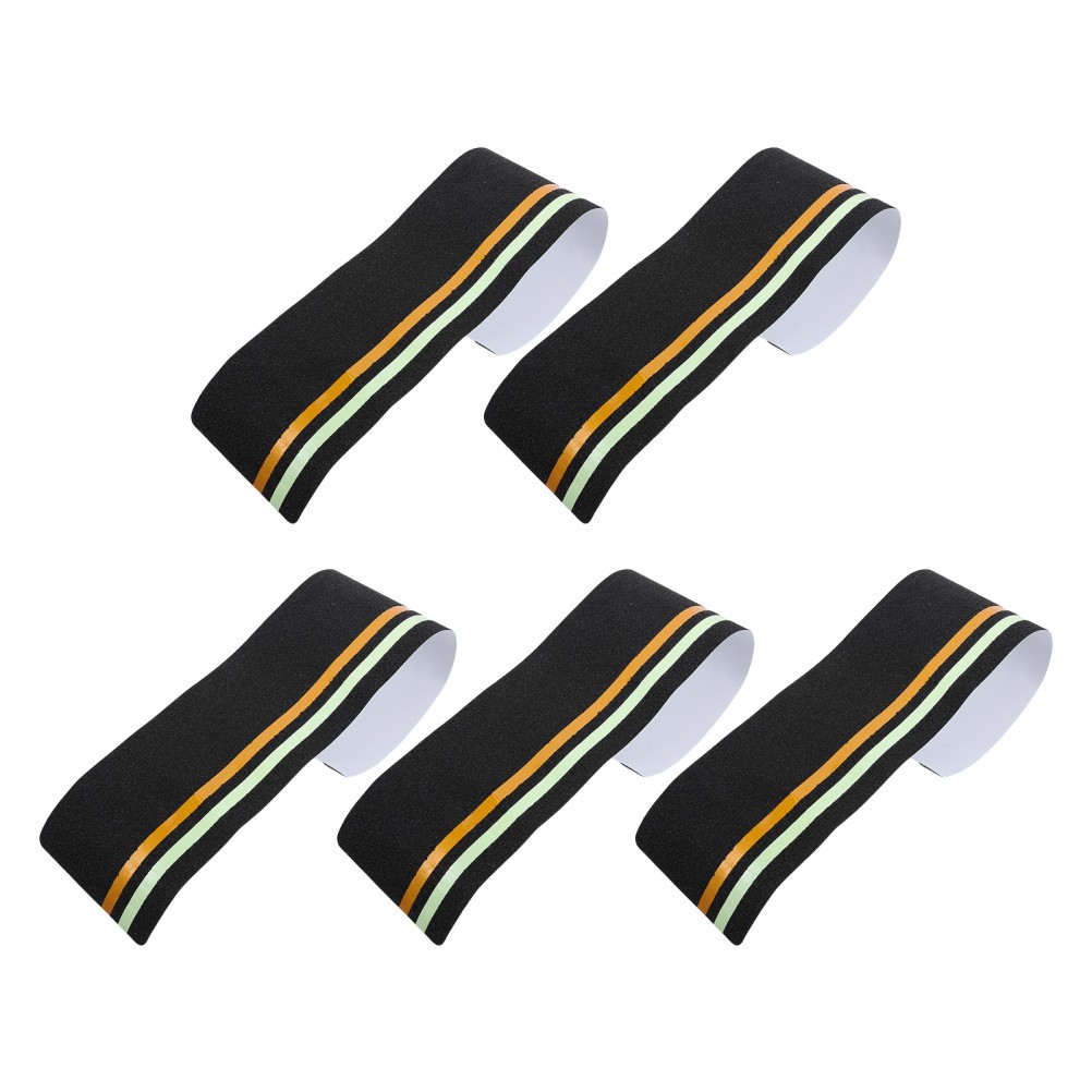 5pcs Slip Resistant Reflective Tread – Reflective Non Skid 24″X6″ Grip Tape for