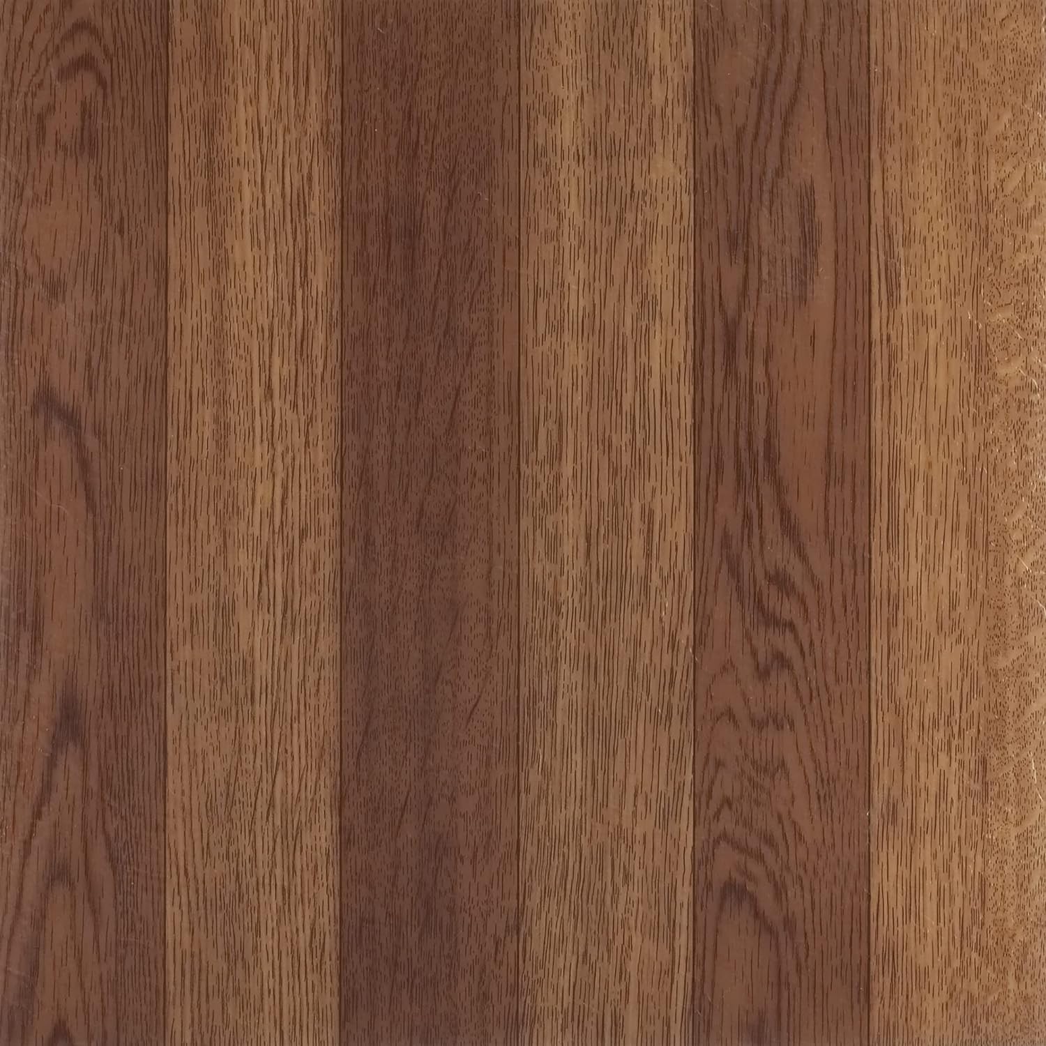 Nexus Self Adhesive 12-Inch Vinyl Floor Tiles, 20 Tiles – 12″ x 12″, Medium O…
