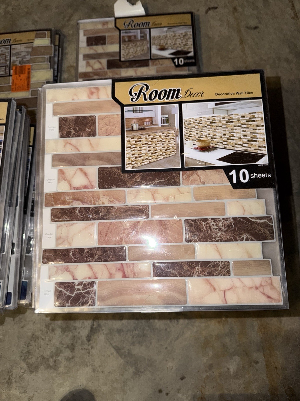 Peel And Stick Wall Tiles (10 pack)