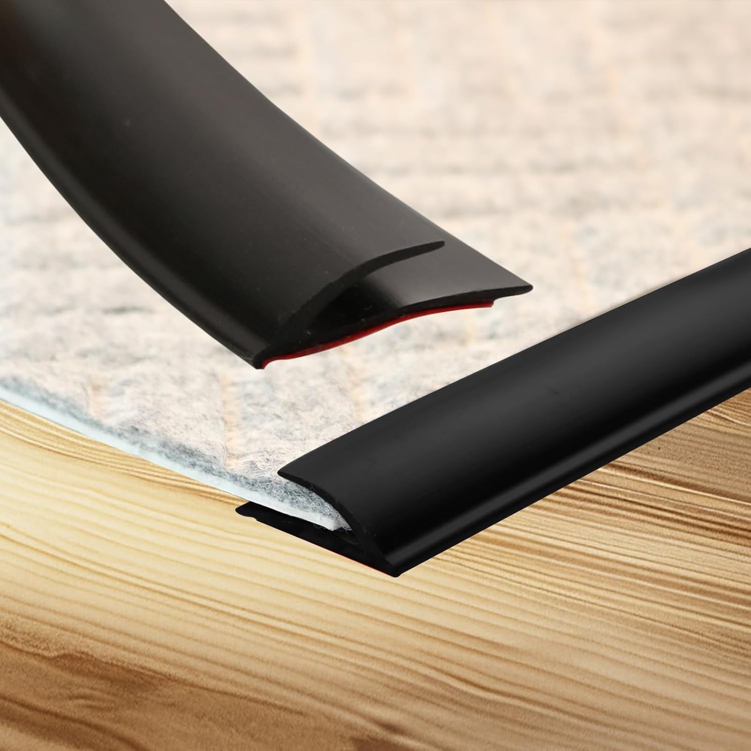 20FT Self Adhesive Floor Transition Strip for Carpet Wood Tile Laminate Flooring