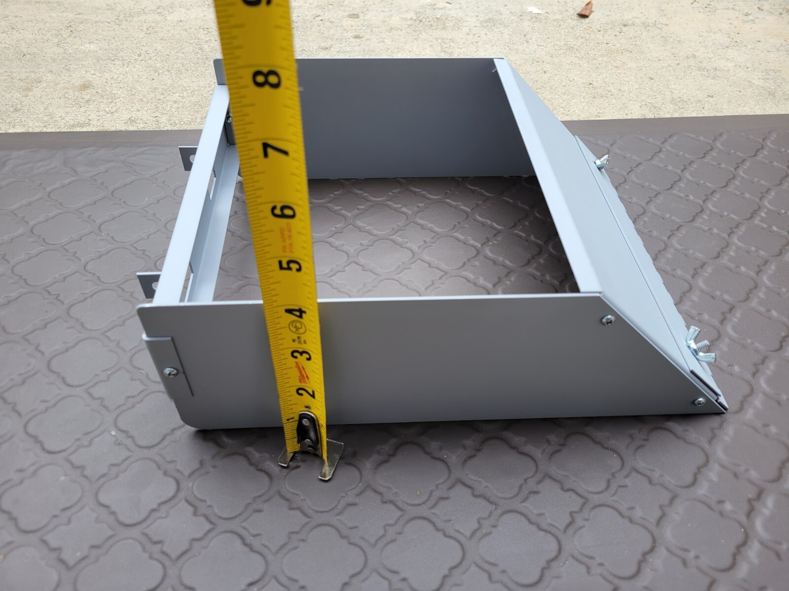 trowel tile box 9″