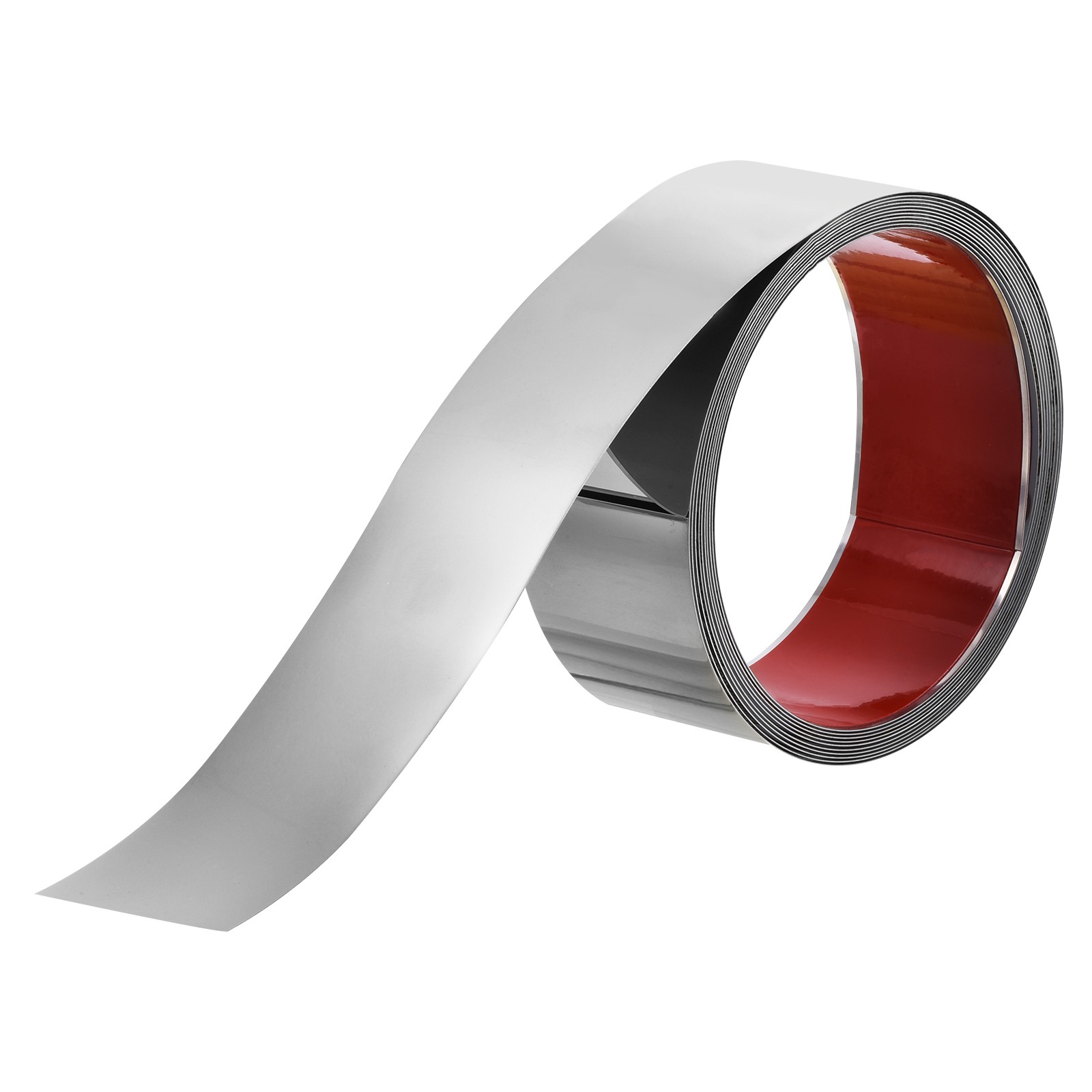 Flexible Molding Trim 16.4Ft x 2.4″ Self Adhesive Wall Molding Trim Silver