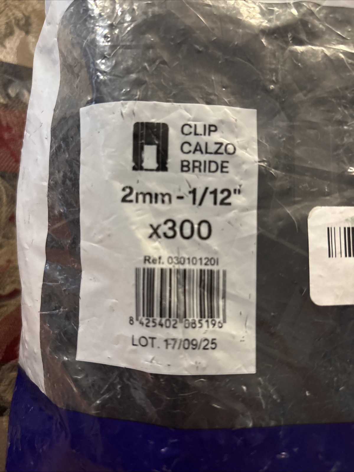 Peygran LS Classic Leveling System Clip 2mm- 1/12” – Pack Of 300 – Black