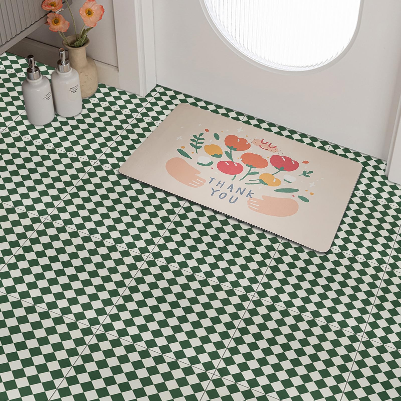 Peel and Stick Floor Tile: 20pc 11.8 * 11.8in Self-Adhesive Waterproof Vinyl …