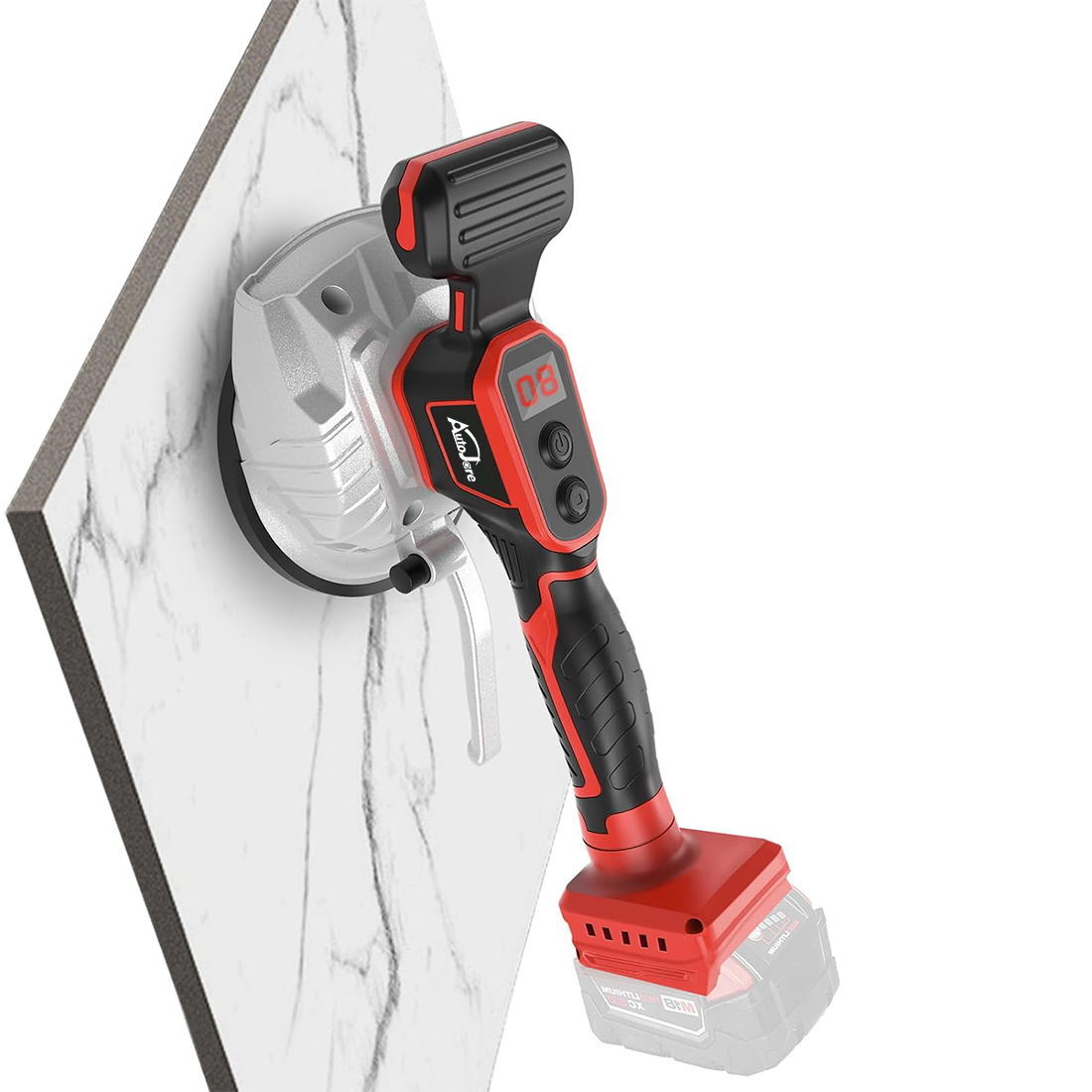 Tile Vibration Leveling Machine for Milwaukee 18V Battery , 5 Adjustable Speed
