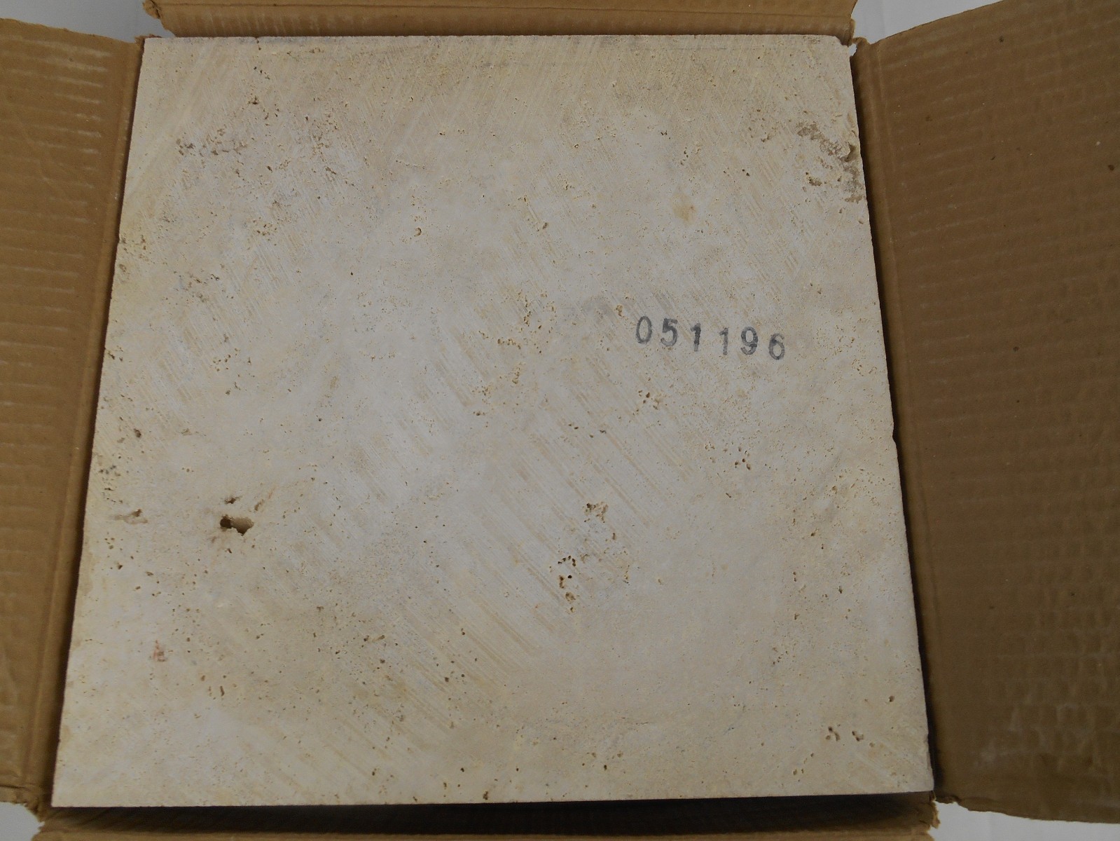 Case of 10 Fiorito Durango Mexican Travertine Natural Stone Tiles 12″x12″