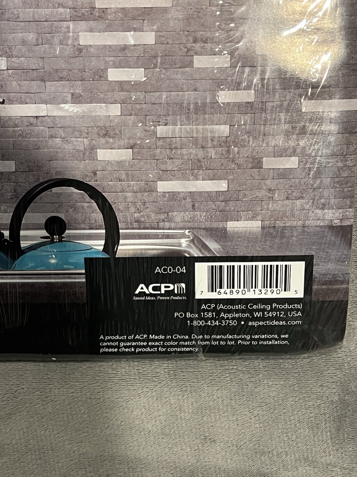 Aspect Metal And Composite Peel And Stick Backsplash Tiles AC0-04