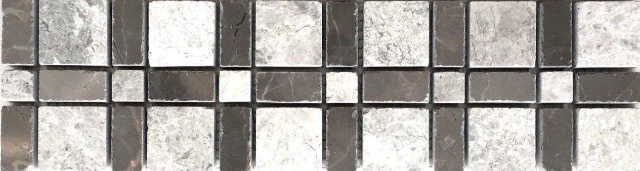Lucca Design 3 1/4″x12″ Decorative Border Wall Floor Tile Backsplash Bathroom