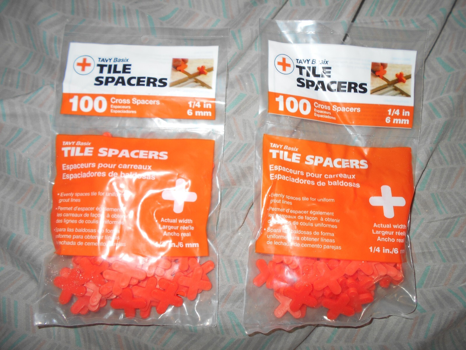 Tavy Basix Two Packs Of 100 Each Tile Spacers