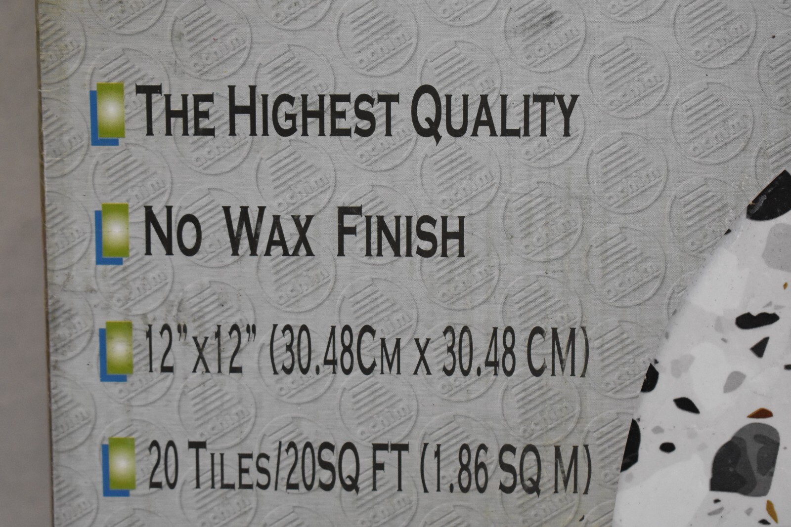 Nexus Mosaic Self Adhesive Floor Tile Vinyl 12″ x 12″ FTVMA45720 Pack of 20
