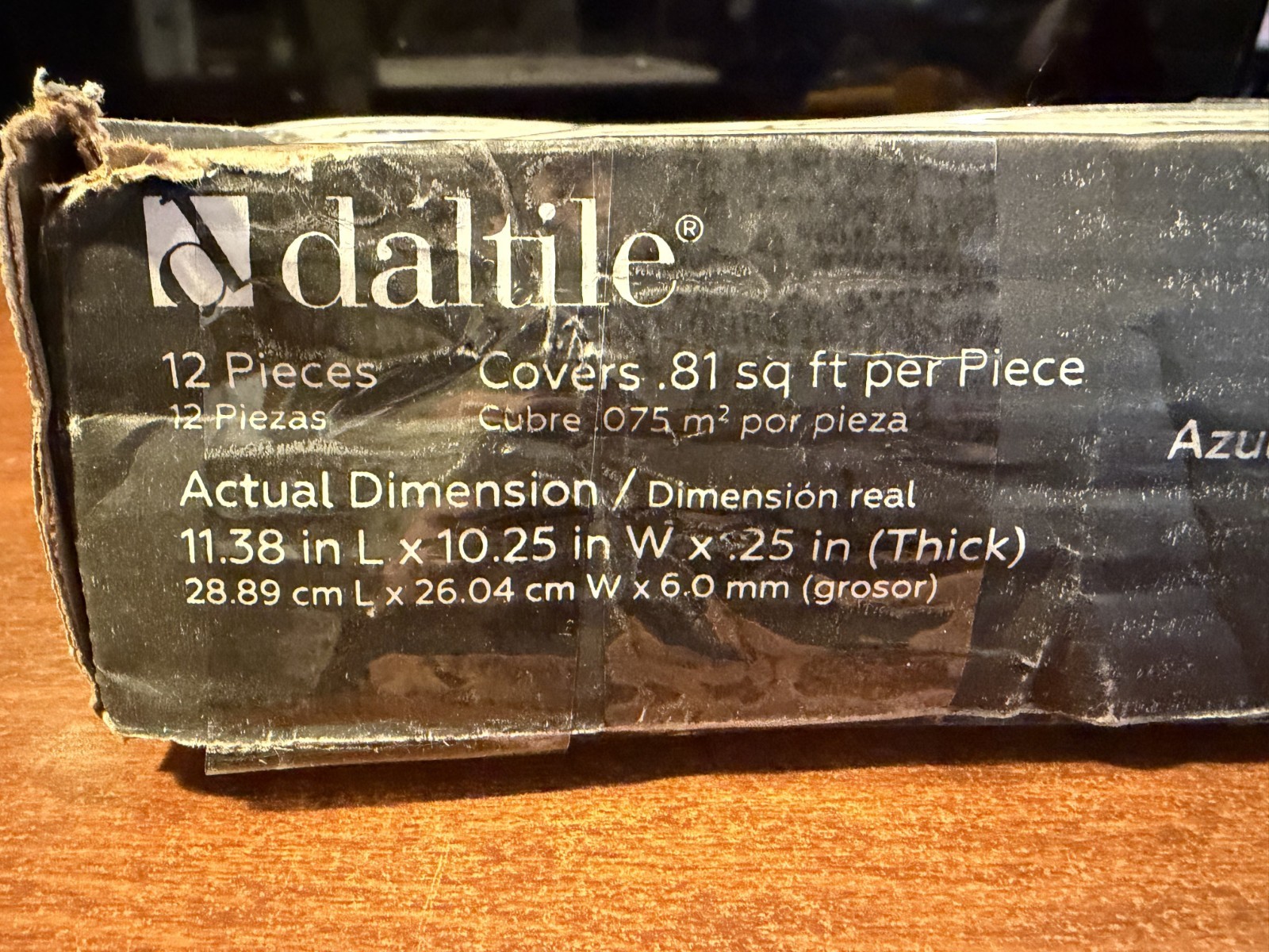 Daltile LuxeCraft Obsidian Black 10 in. x 12 in. Glazed Ceramic Hexagon Mosaic T