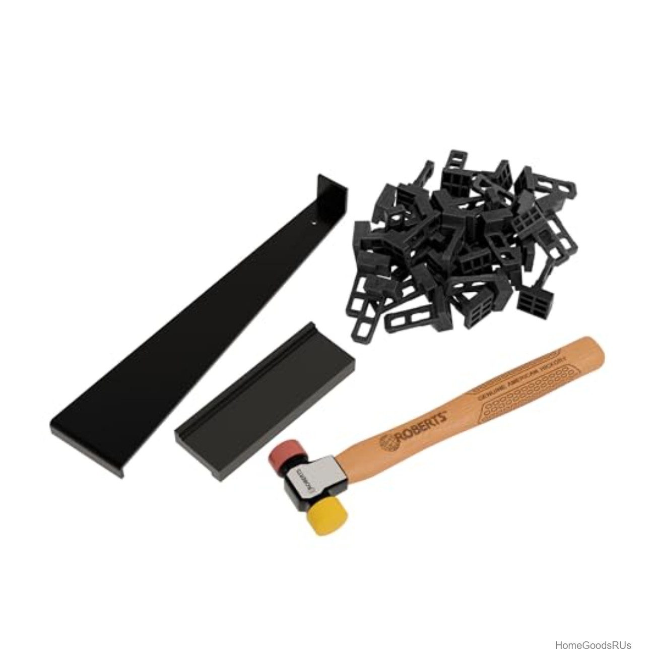 Flooring Installation Kit 30 Spacers Tapping Block Pull Bar Mallet Vinyl