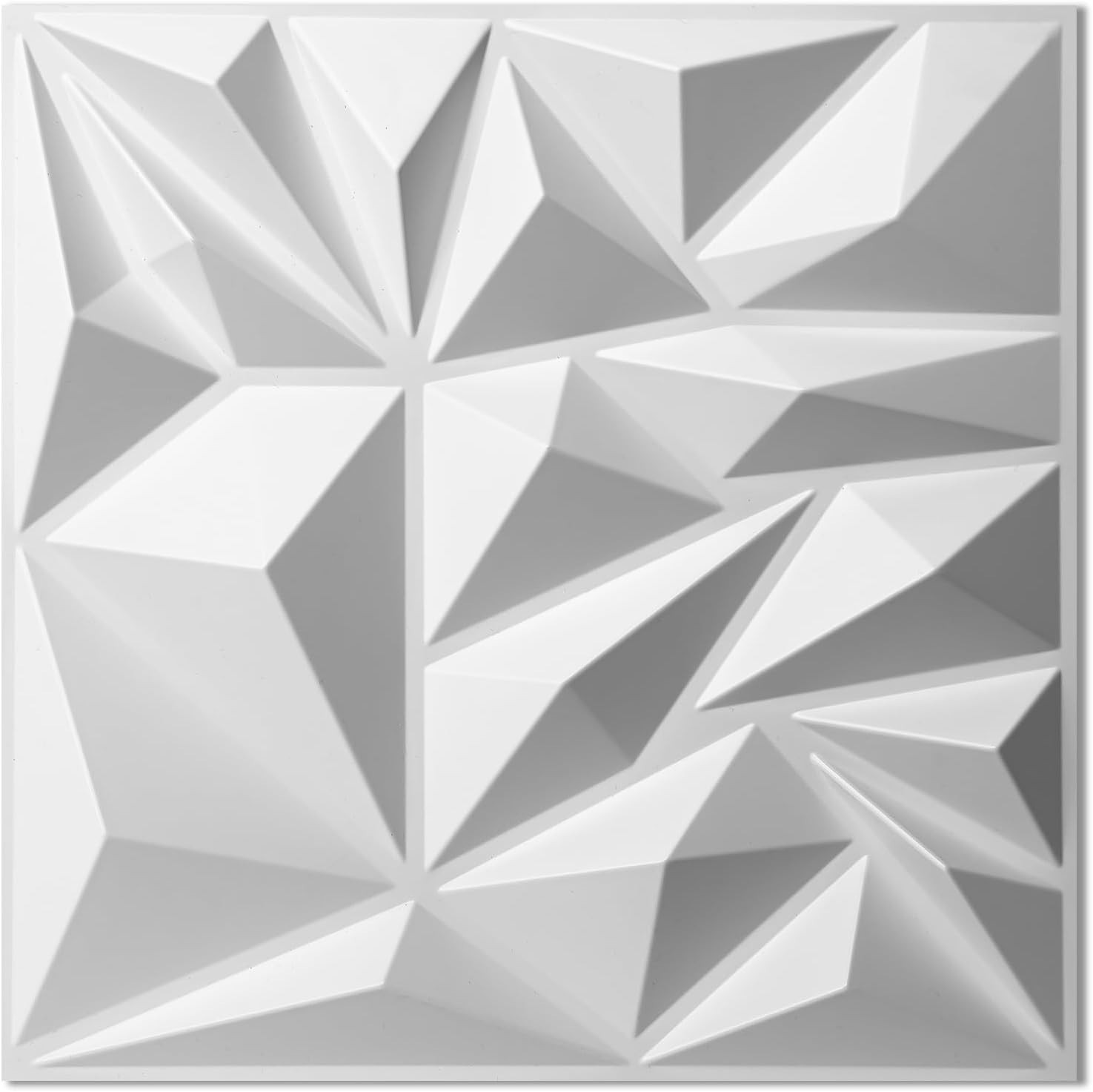 Paneles De Pared 3D Modernos Decoración Interior Diamante Para Sala Pack 33 NEW