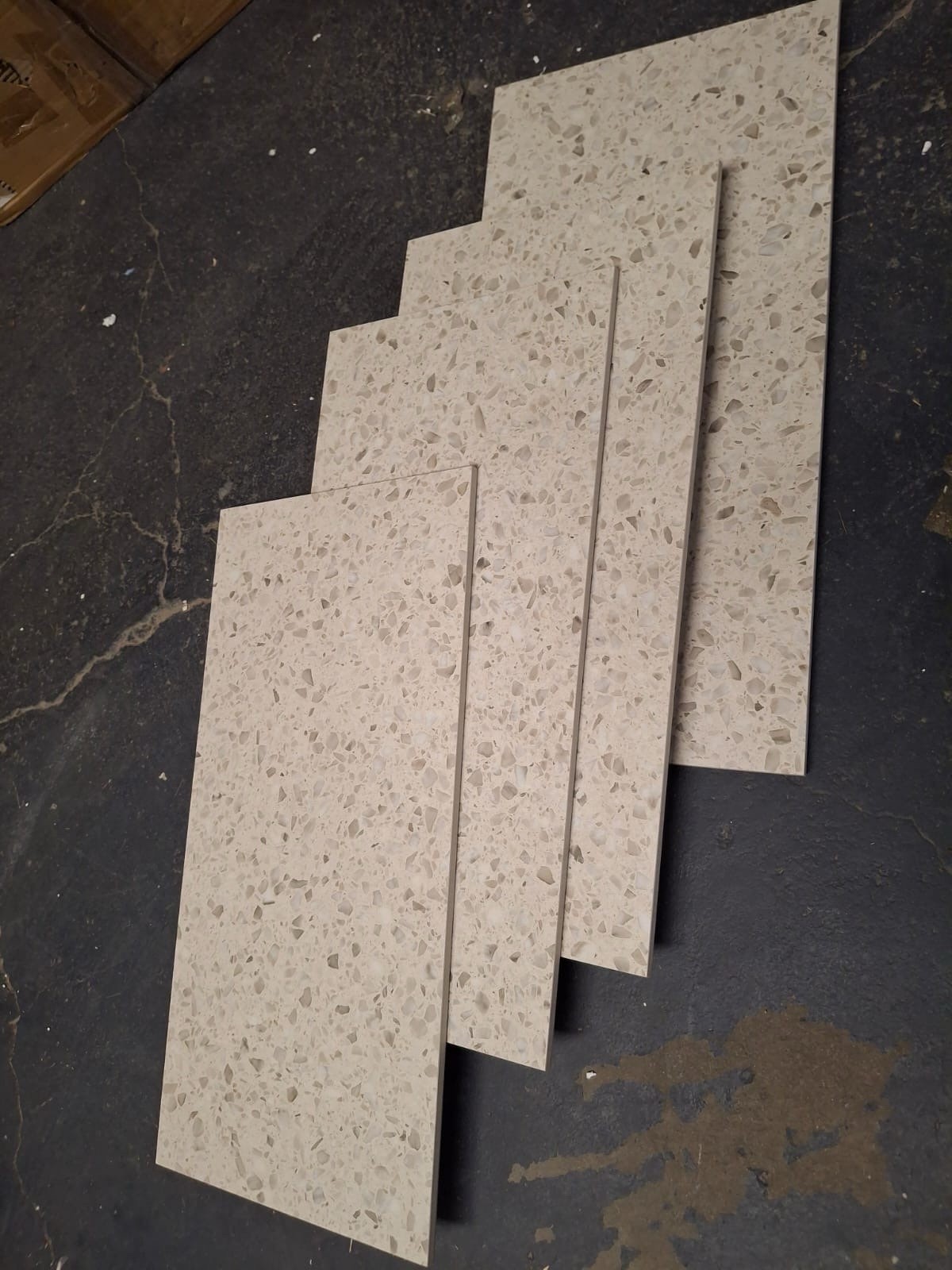 EMSER TILE Terazio Bianco Matte 11.81 in. x 23.62 in. Porcelain Floor and Wall