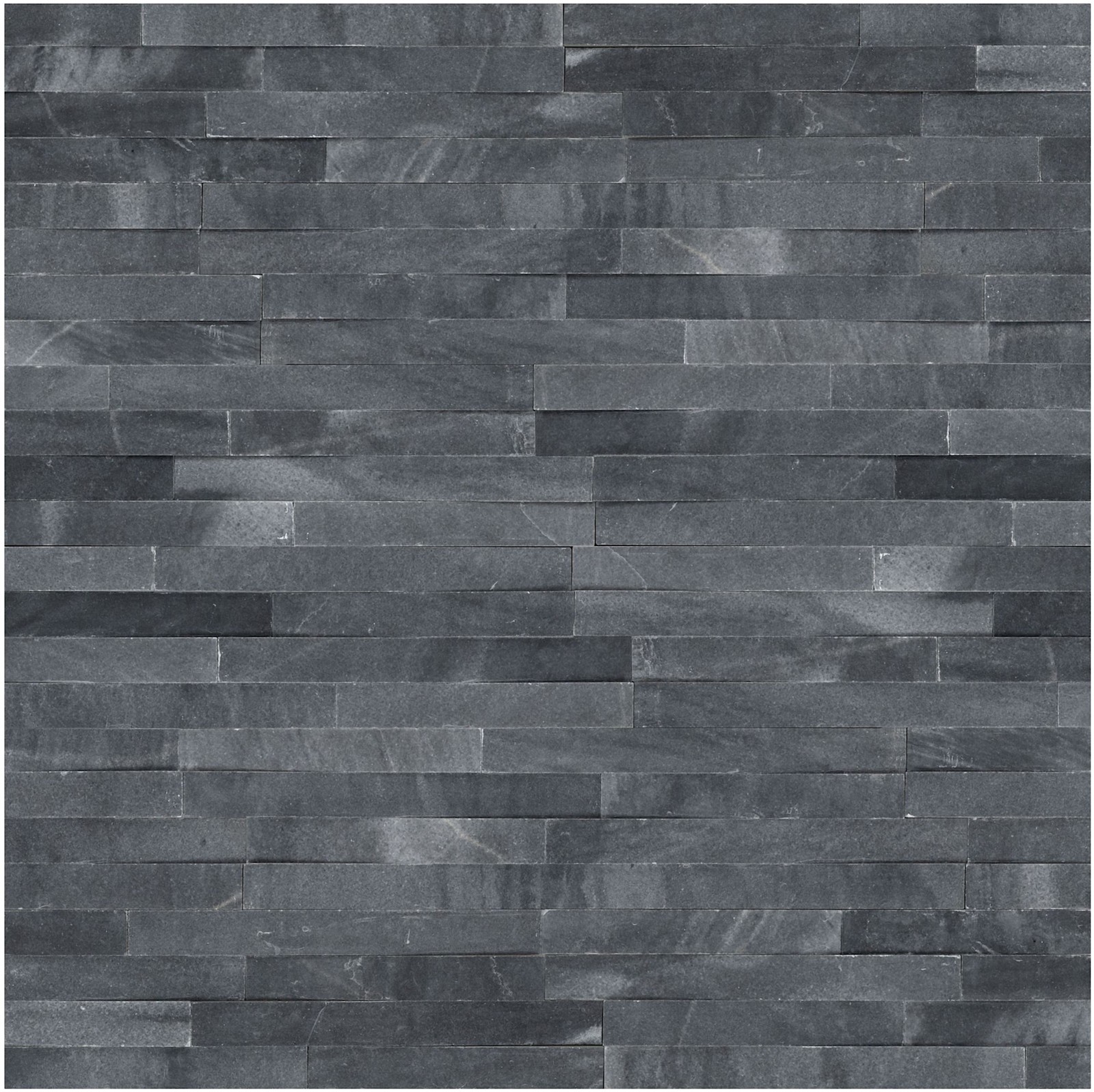 Ackland AKPLPM6X18FCR-CA 6 in. x 18 in. Splitface Marble Stacked – Cavern Oscuro