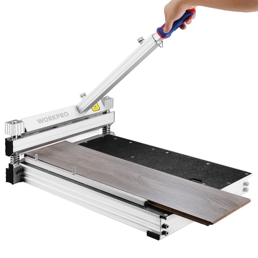 WORKPRO 13″ Laminate Floor Cutter Vinyl Floor Cutter LVT VCT WPC and Vinyl Plank