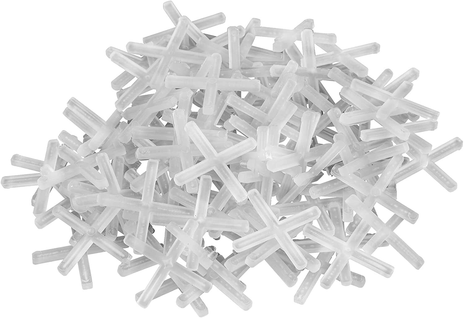 1/8 Inches Wide Tile Spacers for Spacing of Floor or Walls, Hard Style, 500 PCS