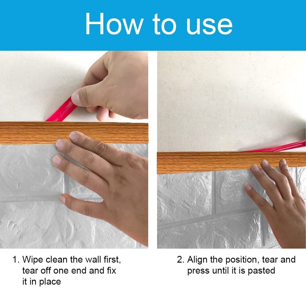 Floor Transition Strip Self Adhesive Laminate Floor Strip Threshold Seam Cover S