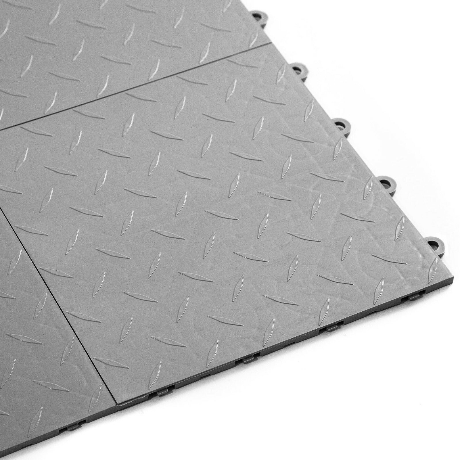 FlooringInc Nitro Diamond Interlocking Garage Floor Tiles,12″ x 12″, Bulk Pack